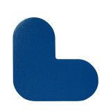 5S管理地貼 耐磨倉庫工廠設備定位標識標誌貼 L型10片裝長10cm寬10cm 15794 - 藍色100×100mm