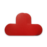 5S管理地貼 耐磨倉庫警示定位標識標誌貼 T型10片裝 寬10cm長15cm紅 15787 - 紅色100×150mm