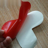 5S管理地貼 耐磨倉庫警示定位標識標誌貼 T型10片裝 寬10cm長15cm紅 15787 - 紅色100×150mm