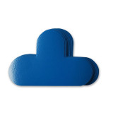 5S管理地貼 耐磨倉庫警示定位標識標誌貼 T型10片裝 寬10cm長15cm藍 15793 - 藍色100×150mm