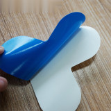 5S管理地貼 耐磨倉庫警示定位標識標誌貼 T型10片裝 寬10cm長15cm藍 15793 - 藍色100×150mm