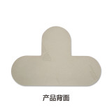 T形5S管理地貼（T型）10片裝 耐磨5S地貼 耐刮擦定位地貼 10×15cm 15799 - 綠色100×150mm