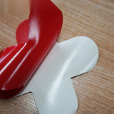 十字形地貼（十型）10片裝 15×5cm 紅色 5S定位地貼 15786 - 紅色150×150mm