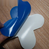 5S管理地貼（十型）10片裝 抗磨定位地貼 車間定位地貼 15×15cm 15792 - 藍色150×150mm