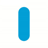 5S管理地貼 耐磨倉庫工廠目視化警示標識標誌貼 一型10片裝藍色 長1cm寬5cm 15791 - 藍色50×150mm