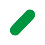 5S管理地貼 耐磨倉庫工廠目視化警示標識標誌貼 一型10片裝綠色 長1cm寬5cm 15797 - 綠色50×150mm