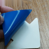 小箭頭地貼（箭頭）10片裝 76×70mm 藍色 箭頭形狀標貼 15790 - 藍色76×70mm