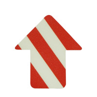 5S管理地貼 耐磨倉庫警示定位標識標誌貼 箭頭10片裝 長76cm寬70cm紅白 15808 - 紅/白76×70mm 5S管理地貼 耐磨倉庫警示定位標識標誌貼 箭頭10片裝 長76cm寬70cm紅白 15808 - 紅/白76×70mm