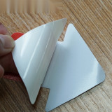 5S管理地貼 耐磨倉庫警示定位標識標誌貼 箭頭10片裝 長76cm寬70cm紅白 15808 - 紅/白76×70mm