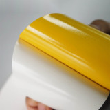 5S管理地貼 耐磨倉庫工廠目視化警示標識標誌貼 腳印1對裝 長280mm寬100mm黃色 15814 - 黃色280×100mm