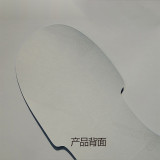 5S管理地貼 耐磨倉庫工廠目視化警示標識標誌貼 腳印1對裝 長280mm寬100mm紅色 15813 - 紅色280×100mm