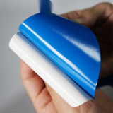 5S管理地貼 耐磨倉庫工廠目視化警示標識標誌貼 腳印1對裝 長280mm寬100mm藍色 15815 - 藍色280×100mm