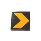 輕型牆面保護器 橡膠牆面防撞墊 反光防撞塊 牆面防撞板 14468 - 黃色含安裝配件800×220×35mm