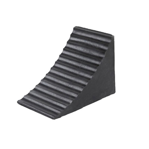 重型車輪止退器（2個裝）橡膠輪擋 車輪阻擋器 防溜車擋塊 14469 - 黑色320×300×260mm