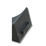 重型車輪止退器（2個裝）橡膠輪擋 車輪阻擋器 防溜車擋塊 14469 - 黑色320×300×260mm