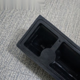 反光車輪定位器（2個裝）橡膠輪檔 停車定位器 停車位擋車器 停車阻擋器 14470 - 黑色含安裝配件600×120×100mm2個/對