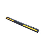 整體式反光車輪定位器 橡膠輪檔 停車定位器 停車位擋車器 停車阻擋器 14471 - 黃黑含安裝配件2000×150×100mm