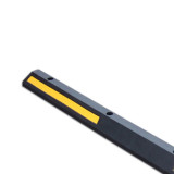 整體式反光車輪定位器 橡膠輪檔 停車定位器 停車位擋車器 停車阻擋器 14471 - 黃黑含安裝配件2000×150×100mm