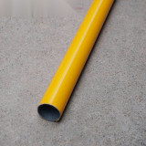 車輛限高桿 防撞警示金屬桿 工廠車間倉庫大門停車場花園小區 16102 - 黃色Φ32mm×3m