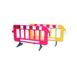 組合式圍籬 拼接式塑膠圍籬 塑膠隔離欄 組合式塑膠護欄 14474 - 黃色2000×400×1000mm