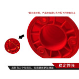 誘導標示柱（高位）反光柔性彈性警示柱 道路防撞柱 14476 - 紅白L750mm Φ100mm