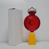 路錐警示燈 LED路錐燈 施工警示燈 LED施工燈 交通路障燈 14489 - 紅175×175×380mm