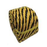 黃黑警示繩 Φ9mm×50m 老虎繩 標誌繩 安全繩 黃黑麻繩 14106 - 黃黑相間 Φ10mm×50m