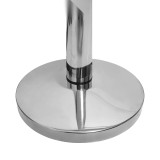 慢伸縮型不鏽鋼伸縮帶隔離柱 不鏽鋼一公尺欄桿 不鏽鋼警示柱 14494 - 原色L2mxH910mm