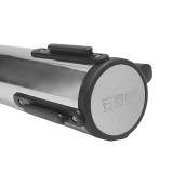 慢伸縮型不鏽鋼伸縮帶隔離柱 不鏽鋼一公尺欄桿 不鏽鋼警示柱 14494 - 原色L2mxH910mm