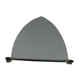 四分之一球面鏡 轉角安全凸鏡 角落反光鏡 直徑30cm 14303 - 黑色Φ300mm