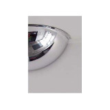 四分之一球面鏡 室內凸面鏡廣角鏡 超商反光鏡 14331 - 黑色Φ700mm