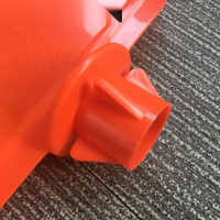 四面告示牌（正在維修）安全錐 塑膠警示錐 四面標誌牌 14019 - 黃色280x280mm