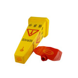 四面告示牌（保養中）保養中告示牌 安全提示牌 四方錐 14021 - 黃色280x280mm