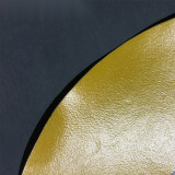 地貼警示標識（必須穿防護鞋區域）工廠安全地貼 地面標識貼 15771 - 黃色Φ400mm