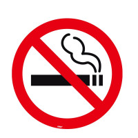 禁止吸菸地面警示貼(禁止吸菸)直徑400mm 地貼警示標誌 15713 - 黃色Φ400mm 禁止吸菸地面警示貼(禁止吸菸)直徑400mm 地貼警示標誌 15713 - 黃色Φ400mm
