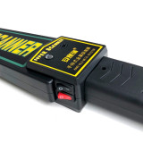 手持式金屬探測器(電池款）機場安檢金屬探測器 地鐵安檢探測器 18005 - 黑色410×85×45mm