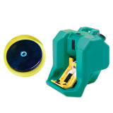 手提洗眼器 壁掛式驗廠洗眼器工廠實驗室緊急沖淋 可移動手提 16加侖60L 14741 - 綠色60L