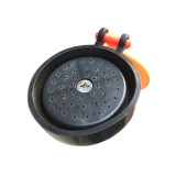 檯面式實驗室單頭水槽洗眼器（單頭）14742 - 黑紅L1.5mH260mm