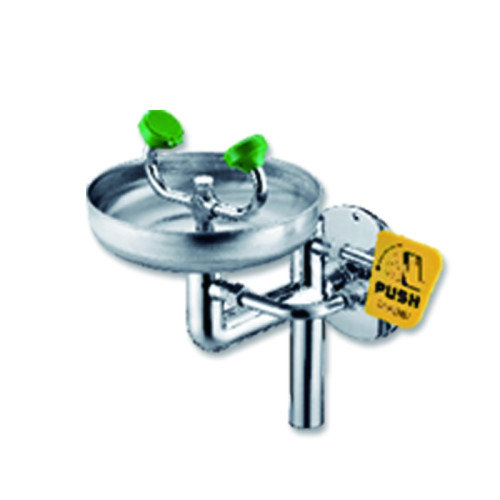 牆面式洗眼器 304不鏽鋼沖淋洗眼器 噴淋洗眼器 沖淋洗眼器 14745 - 原色Φ400mm