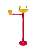 直立式洗眼器 工廠緊急洗眼器 噴淋洗眼器 不鏽鋼洗眼器 14746 - 紅黃Φ250mmH950mm