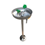 直立式洗眼器 不鏽鋼緊急洗眼器 驗廠標準洗眼器 沖淋洗眼器 14747 - 原色Φ300mmH930mm