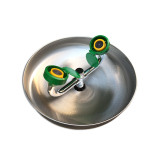 直立式洗眼器 不鏽鋼緊急洗眼器 驗廠標準洗眼器 沖淋洗眼器 14747 - 原色Φ300mmH930mm