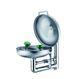 直立式洗眼器 304不鏽鋼緊急洗眼器 雙頭沖淋洗眼器 14748 - 原色Φ300mmH930mm