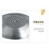 複合式沖淋洗眼器 304不鏽鋼複合式噴淋洗眼器 立式洗眼器 14749 - 紅色Φ640mmH2300mm