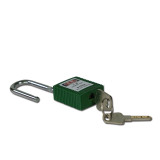 聚酯安全掛鎖（綠色）動力源鎖定安全掛鎖 電氣鎖定掛鎖 14660 - 綠色Φ6mmH38mm