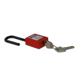 絕緣安全掛鎖（紅色）工業安全鎖 工程塑膠掛鎖 上鎖掛牌 14671 - 紅色Φ6mmH38mm