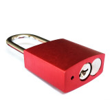 鋁合金安全掛鎖（紅色）加標鎖定 安全鎖具 鋁合金鎖頭 14692 - 紅色Φ6mmH38mm