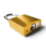 鋁合金安全掛鎖（黃）LOCKOUT 安全鎖具 鋁鎖 14693 - 黃色Φ6mmH38mm