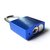 鋁合金安全掛鎖（藍）PADLOCK 上鎖掛牌 LOTO 14694 - 藍色Φ6mmH38mm