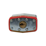 長樑鋼製千層安全掛鎖（紅）上鎖掛牌掛鎖 長桿千層鎖 14712 - 紅色Φ6mmH37mm